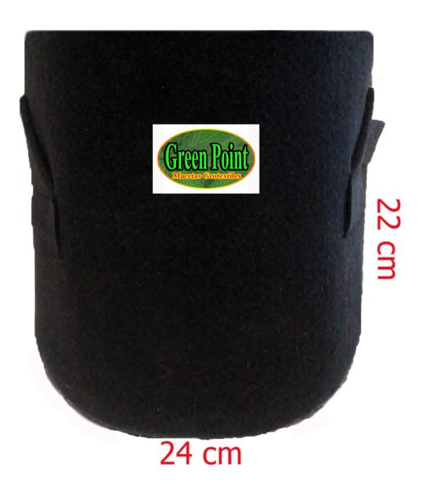 Maceta 10 Litros Negra Maceta Geotextil 10 Litros