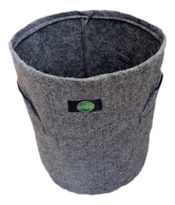 30 litros Maceta Geotextil 30L GreenPoint – Versátil, Resistente y Lavable