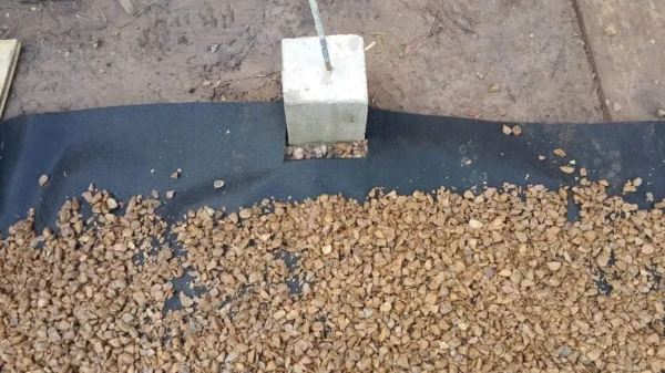 geotextil 150g separador aridos Geotextil 150g/m² GreenPoint – Drenante, Antihierbas y Mulching