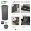 Aplicaciones recomendadas de la manta aislante termoacústica GPtex 20 mm